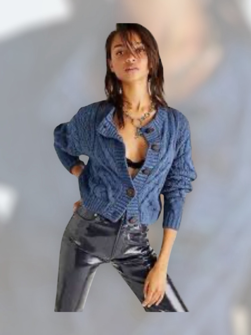 Free People Bonfire Cable Knit
Cardigan